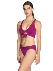 Robin Piccone: Ava Over Shoulder-Ava Twist Bikini (221701-ACA-221766-ACA)