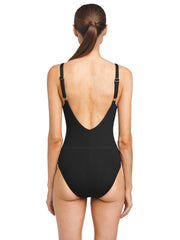 Robin Piccone: Amy One Piece V Neck (220813-LCR)