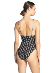 Robin Piccone: Delilah Keyhole One Piece (241113-BLK)