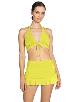 Robin Piccone: Aubrey Cover Up Skirt With Ruffle (241732-HDW)