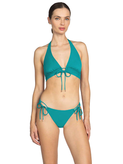 Robin Piccone: Aubrey Halter-Aubrey Side Tie Bikini (221703-CNB-221763-CNB)