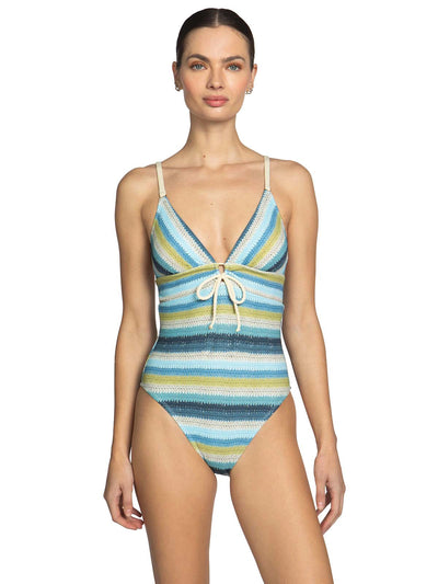 Robin Piccone: Lyra Keyhole One Piece (241813-BH)