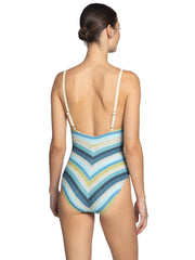 Robin Piccone: Lyra Keyhole One Piece (241813-BH)