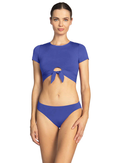 Robin Piccone: Ava T-Shirt-Ava 2in Bikini (221709-UBE-231764-UBE)