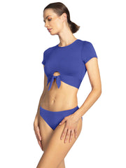 Robin Piccone: Ava T-Shirt-Ava 2in Bikini (221709-UBE-231764-UBE)
