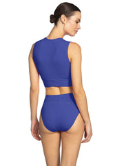 Robin Piccone: Ava Tank-Ava High Waist Bikini (221725-UBE-221769-UBE)