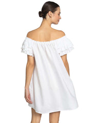 Robin Piccone: Summer Ruffle Dress (244525-WHT)