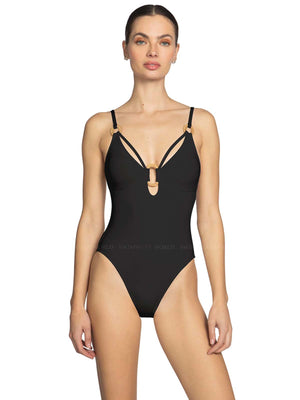 Robin Piccone: Margot One Piece Lingerie (243712-BLK)