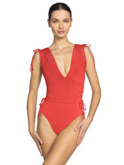 Robin Piccone: Aubrey V Plunge One Piece (231720-GVA)