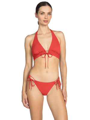 Robin Piccone: Aubrey Halter-Aubrey Tie Side Bikini (221703-GVA-221763-GVA)