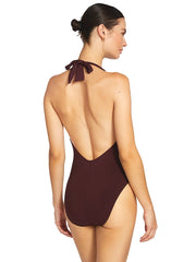 Robin Piccone: Margot Plunge One-Piece (253717-CRB)