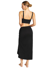 Robin Piccone: Ava Modal Long Pareo (222532-BLK)
