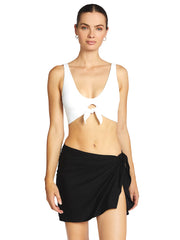 Robin Piccone: Ava Modal Short Pareo (222531-BLK)