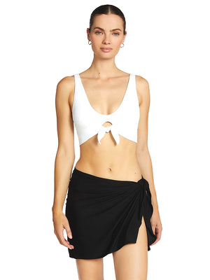 Robin Piccone: Ava Modal Short Pareo (222531-BLK)