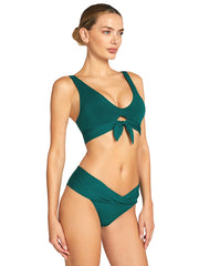 Robin Piccone: Ava Over Shoulder-Ava Twist Bikini (251701-MLC-221766-MLC)