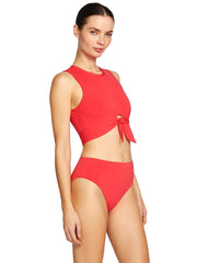 Robin Piccone: Ava Tank-Ava High Waist Bikini (251725-SND-221769-SND)