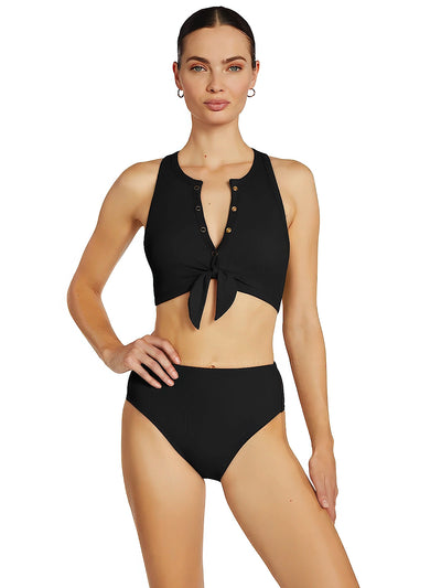 Robin Piccone: Amy Tank-Amy High Waist Bikini (250807-LCR-250869-LCR)