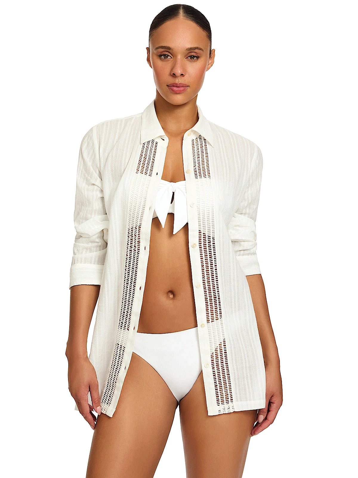 Robin Piccone: Marina Long Sleeve Shirt