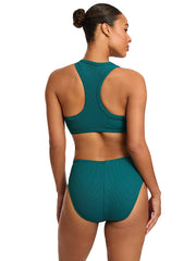 Robin Piccone: Amy Tank Bra-Amy High Waist Bikini (250807-CRL-220869-CRL)