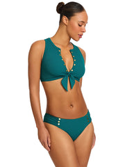 Robin Piccone: Amy Tank Bra-Amy Tab Side Bikini (250807-CRL-230865-CRL)