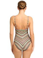Robin Piccone: Willow Keyhole One-Piece (260913-RML)