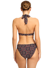 Robin Piccone: Maggy Halter-Maggy Twist Bikini (260405-MUL-260466-MUL)