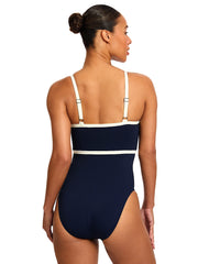 Robin Piccone: Tierna Keyhole One-Piece (254713-NAC)