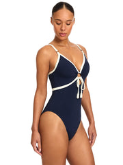 Robin Piccone: Tierna Keyhole One-Piece (254713-NAC)