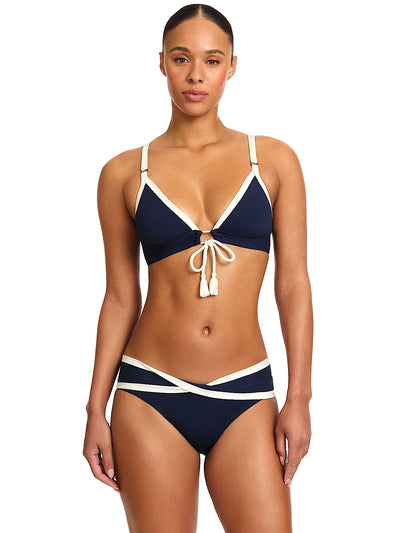 Robin Piccone: Tierna Triangle-Tierna Twisted Bikini (254700-NAC-254766-NAC)