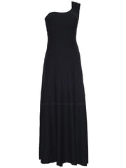Encantadore: Atenea Black Maxi Dress (17099)