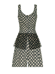 Encantadore: Federica Vest-Fede Shorts (2131-7-2132-7)