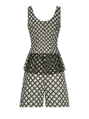 Encantadore: Federica Vest-Fede Shorts (2131-7-2132-7)