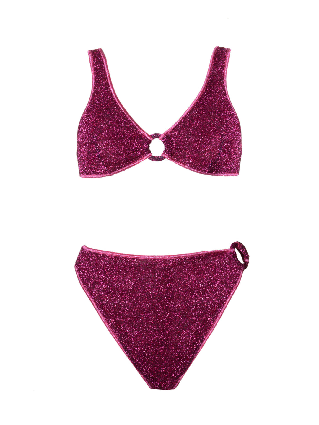 Oseree: Lumiere Ring Sporty '90 Bikini (LMF227T-FUC-LMF227B