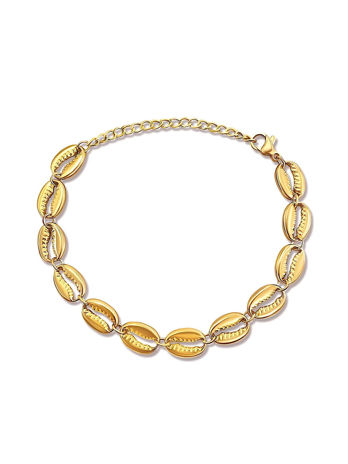 Ellie Vail: Demma Shell Bracelet (237-GLD)