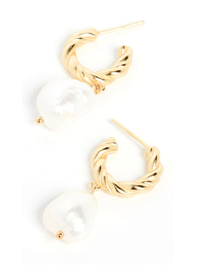 Shashi: Vintage Hoop Earring (VINTAGEHOOPEARRING-GOLD)