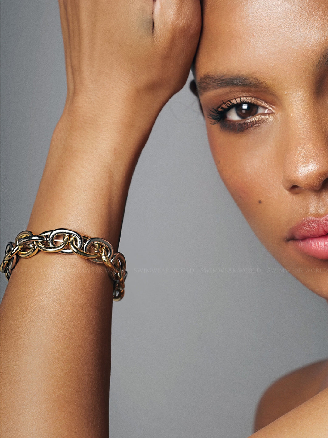 【美品】RAOING Seamless Shave Chain Bracelet Seamless Shave Chain Bracelet Morgan Eagle Ring Morgan