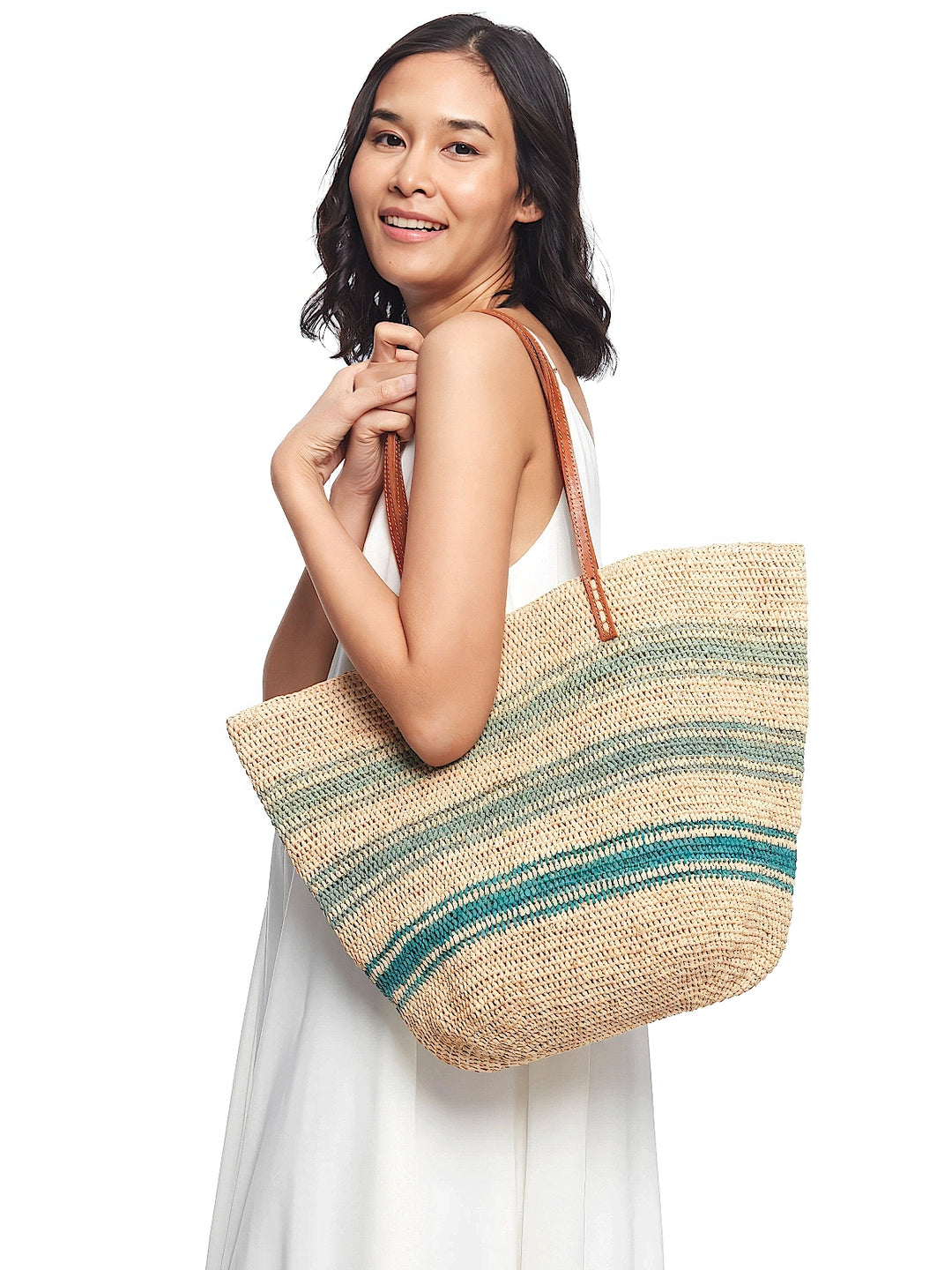 Mar Y Sol: Mira Tote Bag (9879-AQ) – Swimwear World