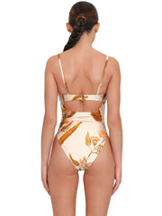 Andrea Iyamah: Tiaca One Piece Swimsuit (S2202B-LEAF)