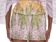 Sombra Thong Leotard-Akacia Pleated Shorts