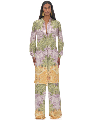 Andrea Iyamah: Akacia Tunic-Akacia Pants (R22T3-WDG-R22P1-WDG)
