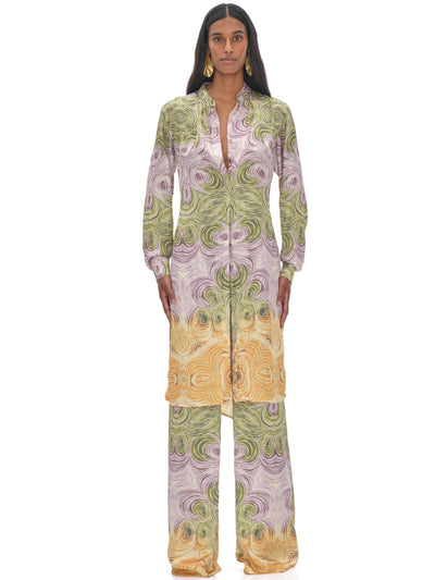 Andrea Iyamah: Akacia Tunic-Akacia Pants (R22T3-WDG-R22P1-WDG)