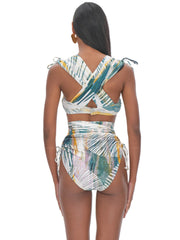 Andrea Iyamah: Menasa High Rise Bikini (S2203A-T-BARK-S2203A-B-BARK)