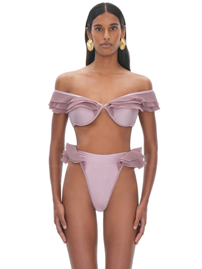Andrea Iyamah: Salama High Rise Bikini (S2214A-T-DLLC-S2214A-B-DLLC)