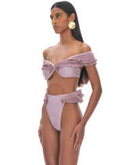 Andrea Iyamah: Salama High Rise Bikini (S2214A-T-DLLC-S2214A-B-DLLC)