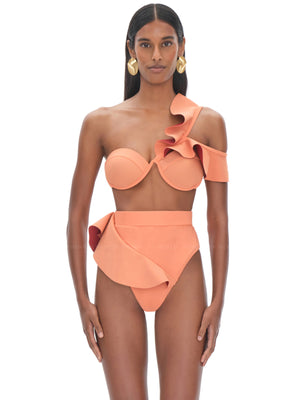 Andrea Iyamah: Kiara High Rise Bikini (S2206B-T-PCH-S2206B-B-PCH)