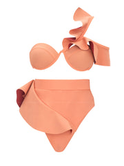 Andrea Iyamah: Kiara High Rise Bikini (S2206B-T-PCH-S2206B-B-PCH)