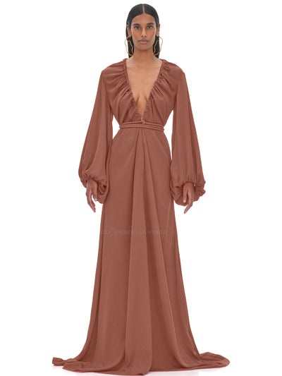 Andrea Iyamah: Neema Robe (RS22CU3B-DAPT)