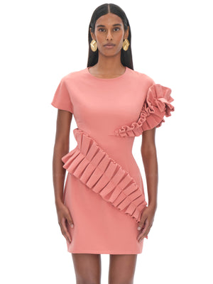 Andrea Iyamah: Safia Mini Dress (R22D5-PCHR)