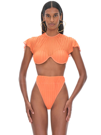 Andrea Iyamah: Gara High Rise Bikini (S2201B-T-PCH-S2201B-B-PCH)