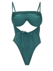 Andrea Iyamah: Tiaca One Piece Swimsuit (S2202C-GRN)